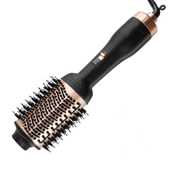 Best Travel All Hair Type Hot Air Comb One Step Negative Iron Hair Dryer Brush Blower Styling Straightener Brush